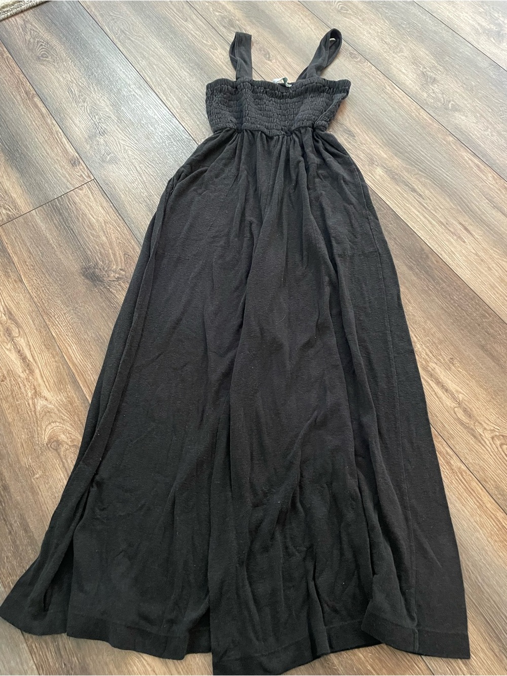 Free People Beach Smocked Jumpsuit Size Small